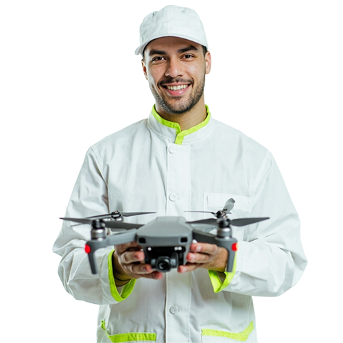 Мастер и дрон.